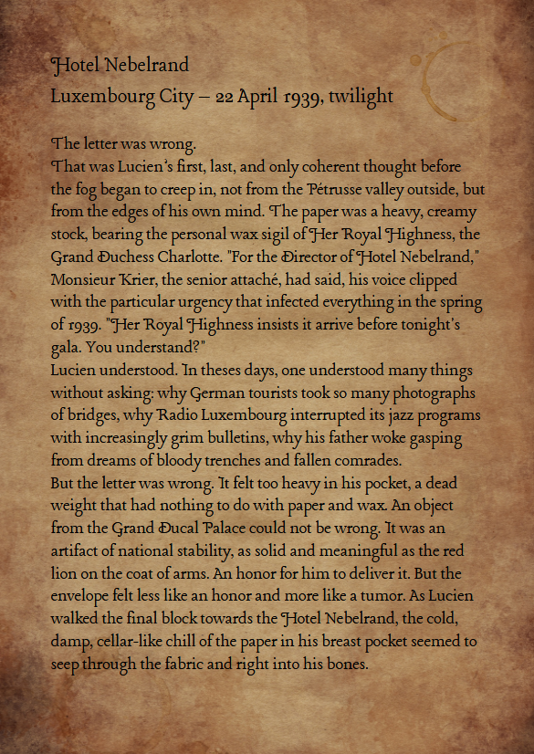 Page from Diary